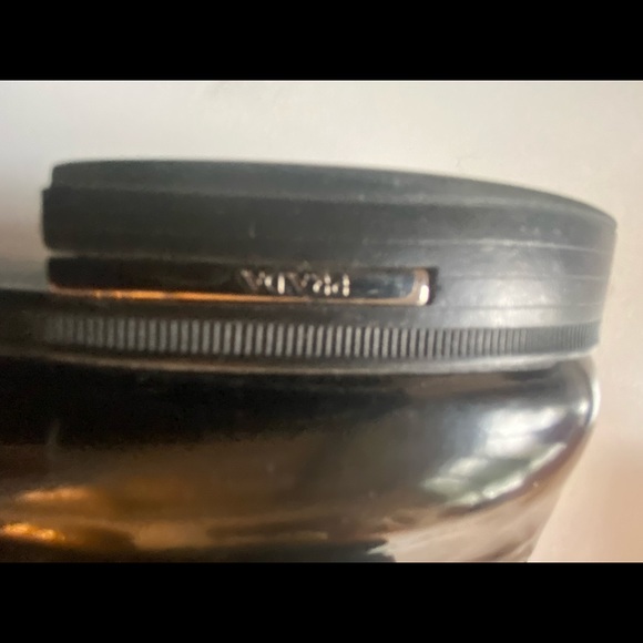 PRADA LOAFERS GUNMETAL BUCKLE BLACK PRADA PLATE SIZE 10 VERY GOOD CONDITION - Picture 9 of 10